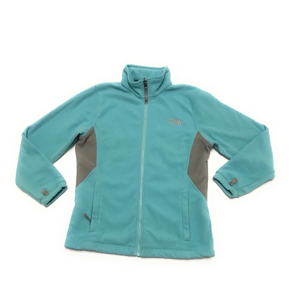 The North Face Other - The North Face Baby Blue Fleece Zip Up Jacket XL